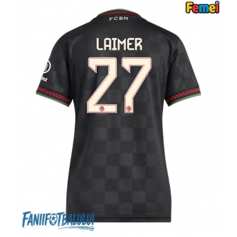 Bayern Munich Konrad Laimer #27 Tricou Fotbal Replică 2025-26 Femei Treilea